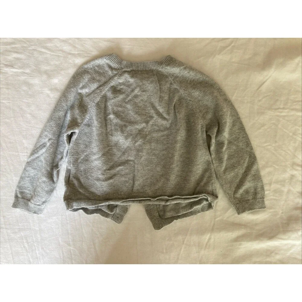 18-24 Months Old Navy baby girl clothes - 1 piece sweater | solid grey theme